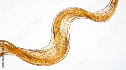 Golden Honey Liquid Flow