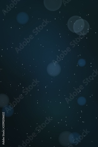 Digital Snow Particles Background