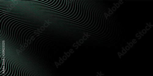 Fotografia Abstract background with waves for banner