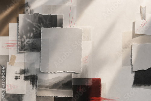 Image Generation Error Collage Clean Copy Space Layout