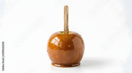 Candy apple, caramel treat, sweet food, dessert, snack