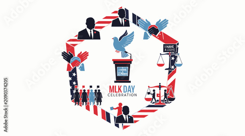 MLK Day Celebration: Peace, Justice, Freedom, Equality, Unity, Civil Rights