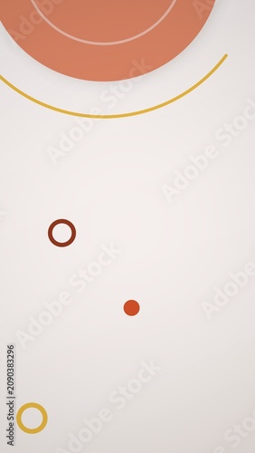 Modern Web Hero Shapes Background