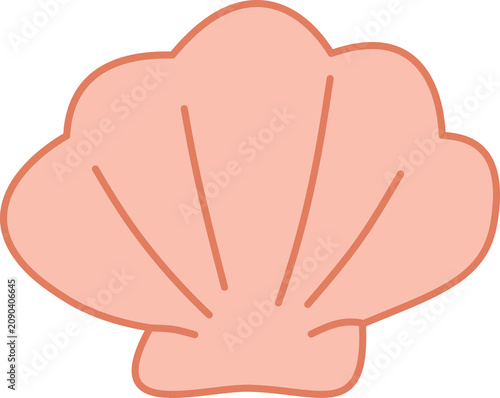 Orange Seashell