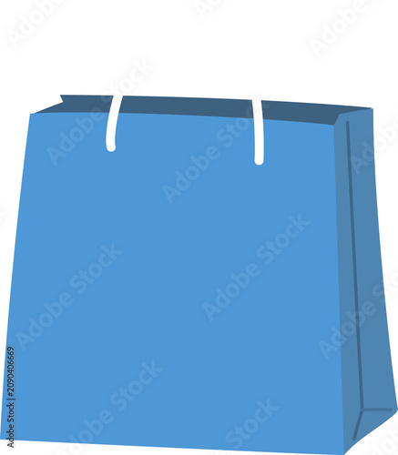 Blue Shopping Bag