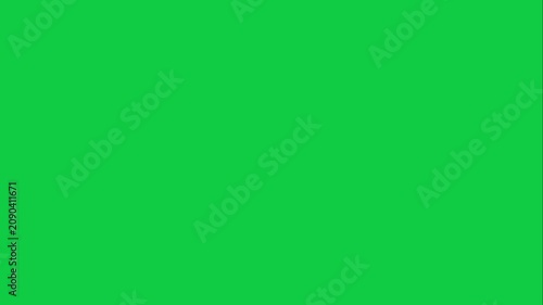 Blue Star Glitter Sparkle Overlay Animation Green Screen