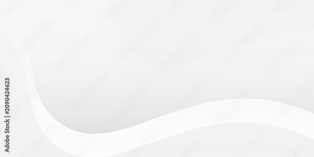 Obraz premium A light gray background with soft wavy lines that looks simple and natural abstract