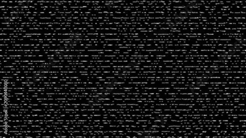 Abstract digital background with random flickering black dots and white noise