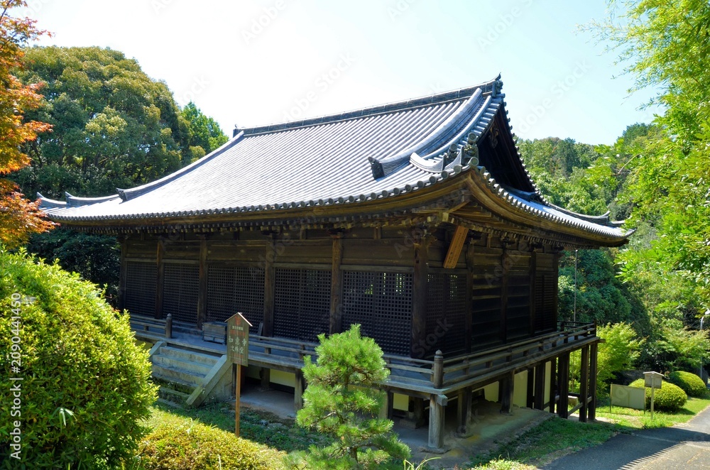 Fototapeta premium 如意寺 文殊堂