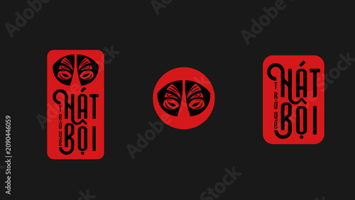 Traditional Vietnamese Cultural Icon (Hat Boi)