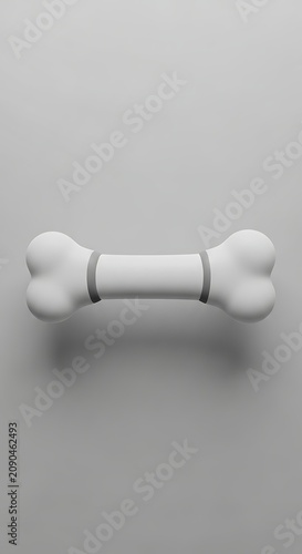 Minimalist white ceramic salt and pepper shakers on white background.