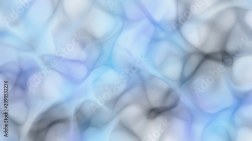 Abstract blue background, blurred shapes, gradient texture, modern design element, decorative pattern