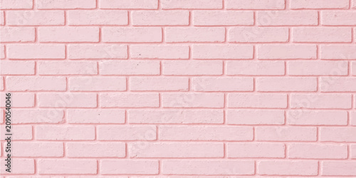 Light pastel pink brick wall closeup showing masonry texture with architectural construction details and uniform background surface pattern
