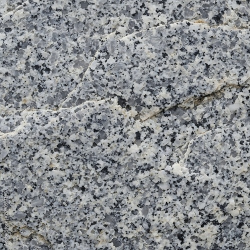 Gray Speckled Granite Rock Texture Filling Natural Stone Surface
