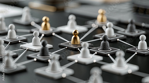 Network of Pawns: A strikin...