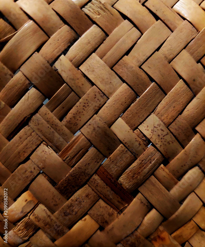 Konstfotografi Bamboo handicrafts crafted with great patience, resulting in high-quality products