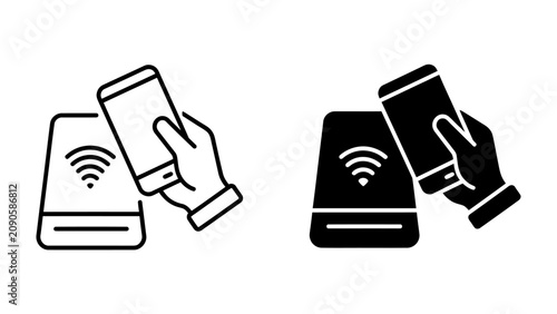 Contactless Payment Icon Set