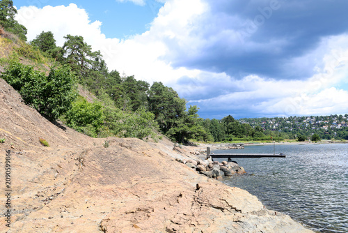 Norwegian coastline