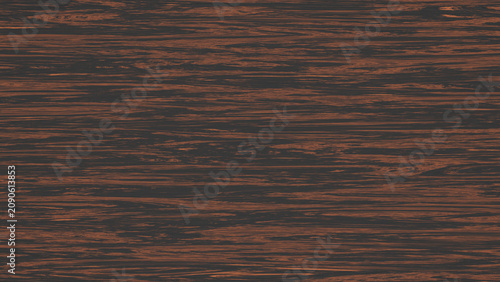 Tableau sur toile Natural dark brown wood grain texture showing horizontal patterns layered with w