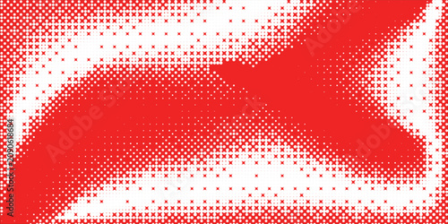 Photos Red dotted bitmap pixel texture