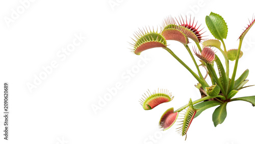 Foto Venus flytrap carnivorous predator plant botany isolated on transparent backgrou