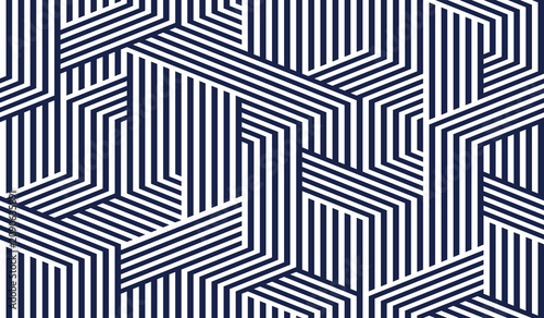 Cubic surreal maze seamless...