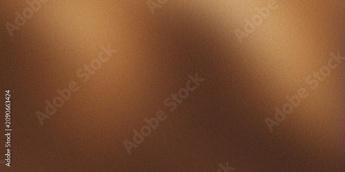 Quadro su tela Abstract grain background with smooth texture and gradient lighting, a soft focus color overlay in warm brown and earthy tones