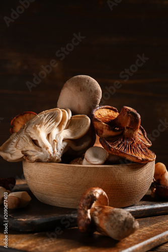 Bowl with different fresh m...