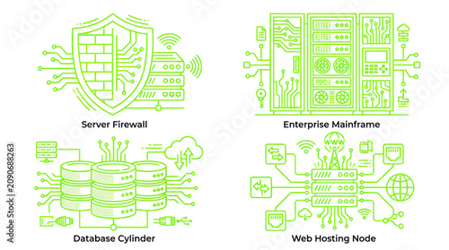 Digital Network Security and Data Storage Concepts