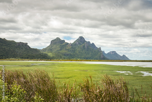 A view of Khao Sam Roi Yot, Pranburi.