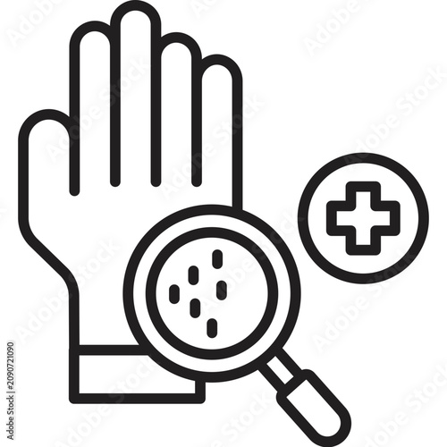 Принти на полотні Bioengineering Icon