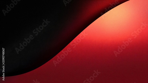 Abstract background with a smooth, flowing red curve against a dark, shadowy backdrop, creating a dynamic and modern visual.