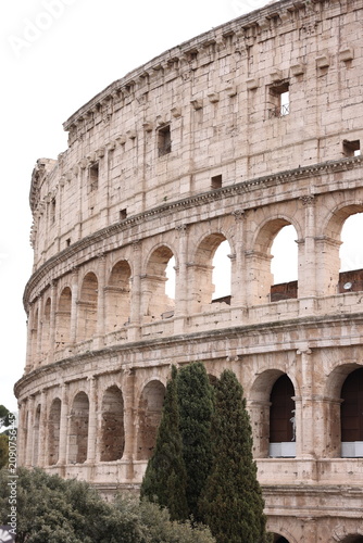 Photography colosseum in rome italy
