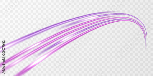 An abstract vector design featuring magnificent streaks of light resembling the speed of light.