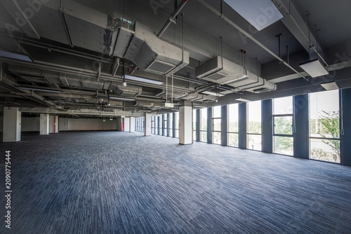 Spacious and Modern Commercial Office Space Ready for Customization and Design