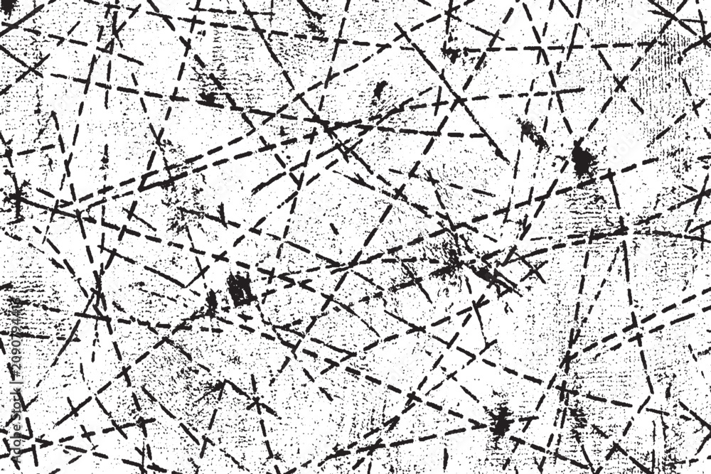 Obraz premium Black and White Grunge Scratch Texture Background