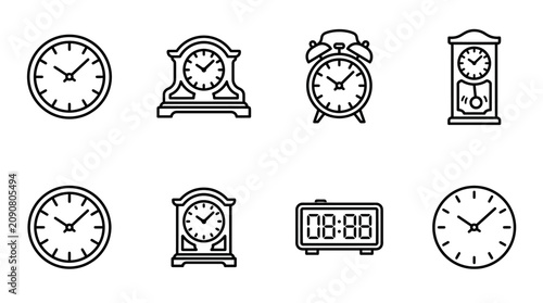 Photos Collection of Various Alarm Clocks.