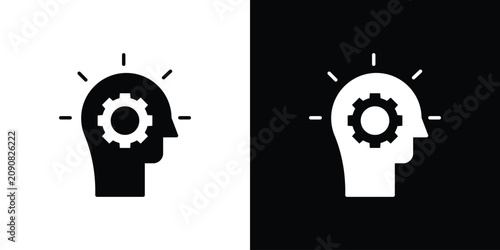 Foto Realization icon editable graphic series