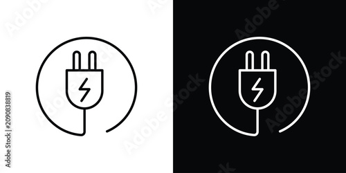 Φωτογραφία Plug icon editable elements kit