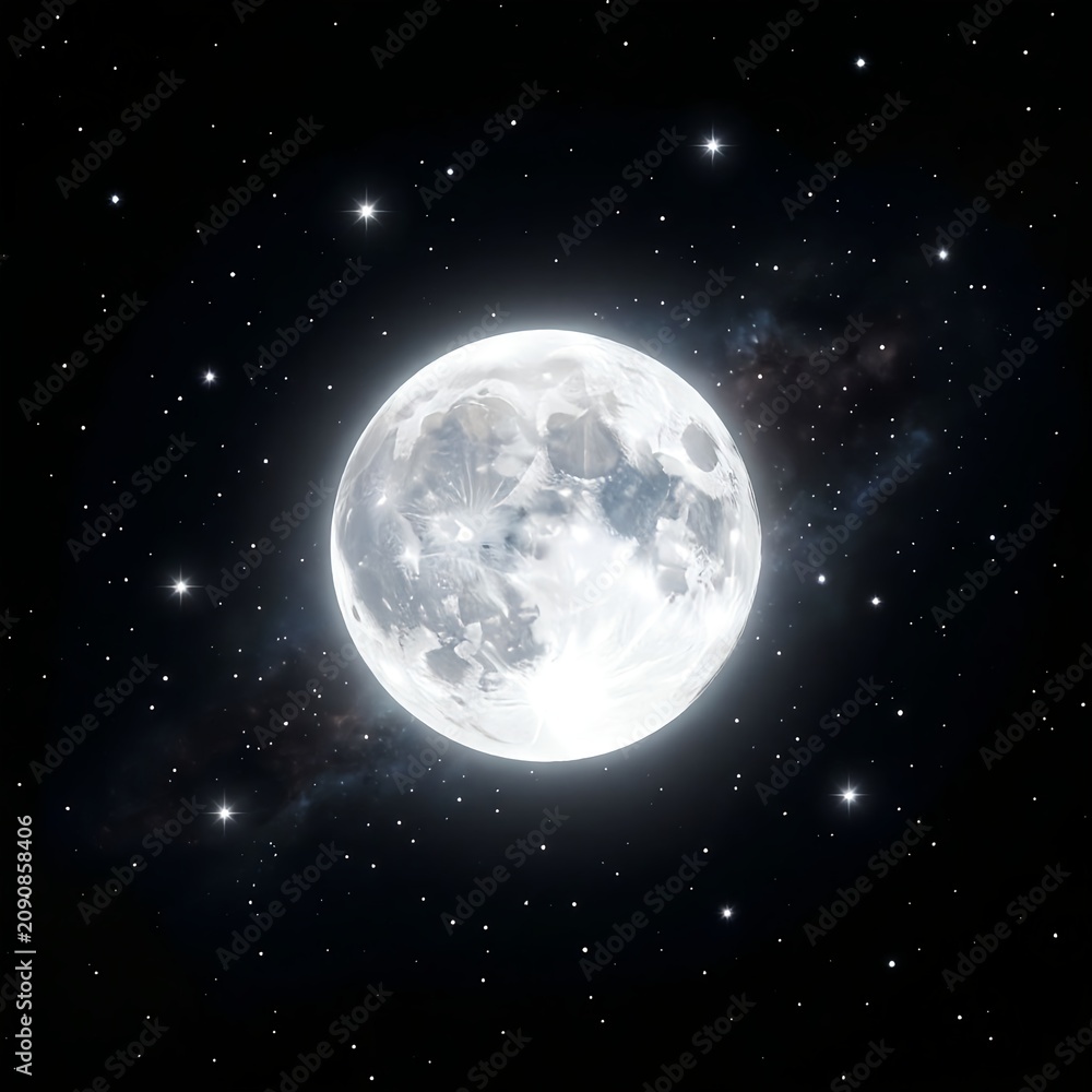 Fototapeta premium The moon