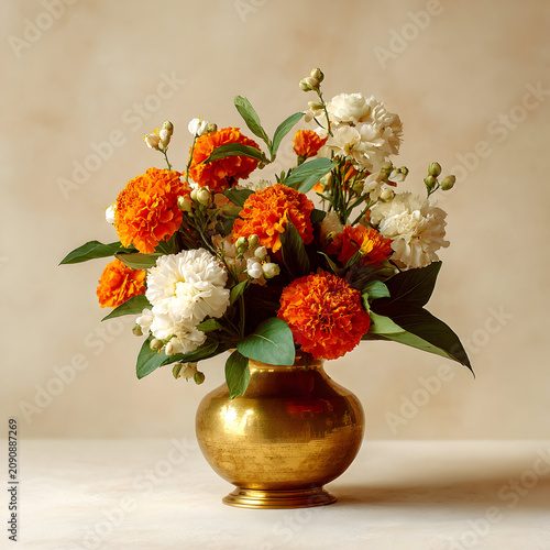 Fresh Blooms in Pots, Vases, and Bouquets