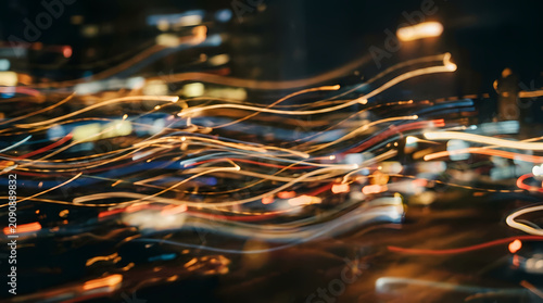 Cinematic Light Blur Texture