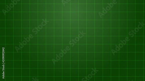 Vintage Green Grid Background Animation with Subtle Noise Texture. Retro Geometric Motion Loop in 4K
