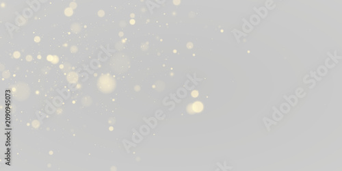 Obraz na płótnie Soft particles mix with glowing bokeh, magical stardust and premium light effects