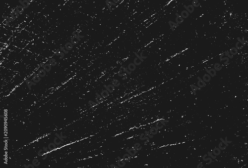 Bild auf Leinwand Black and white distressed texture