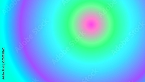 Aurora Borealis Radial Gradient Abstract Background with Soft Color Glow
