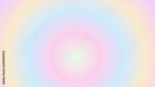 Pearl Iridescent Radial Gradient Background with Soft Pastel Glow