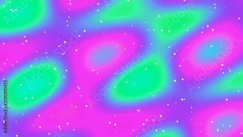 Soft Aurora Borealis Gradient Abstract Background with Smooth Fluid Color Waves