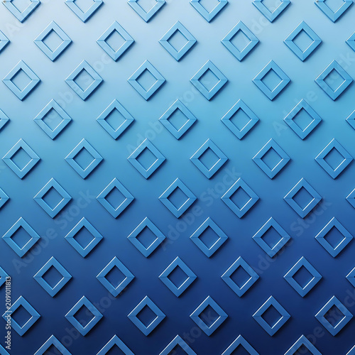 Blue square pattern texture