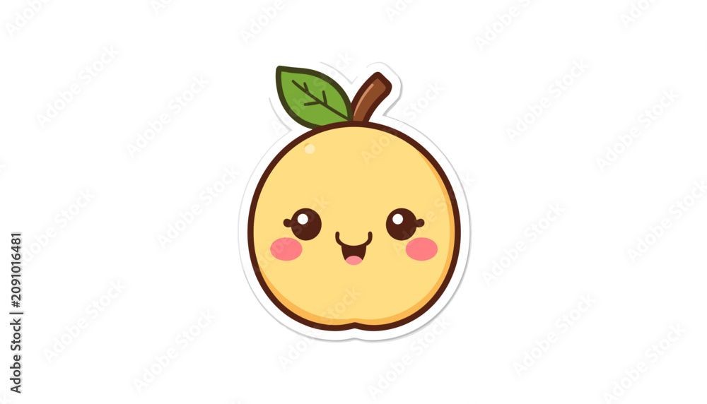 Fototapeta premium pear and lemon